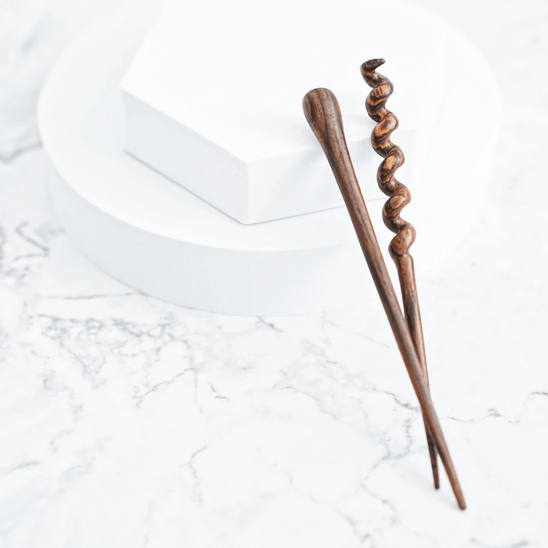 Wooden Hair Stick by Upavim Crafts