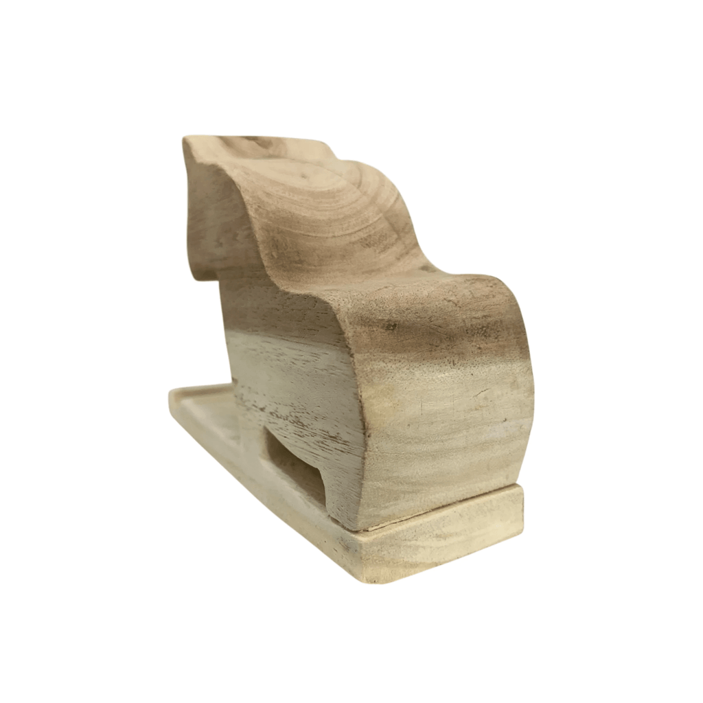 wooden-horse-phone-holder by Music Frog Co