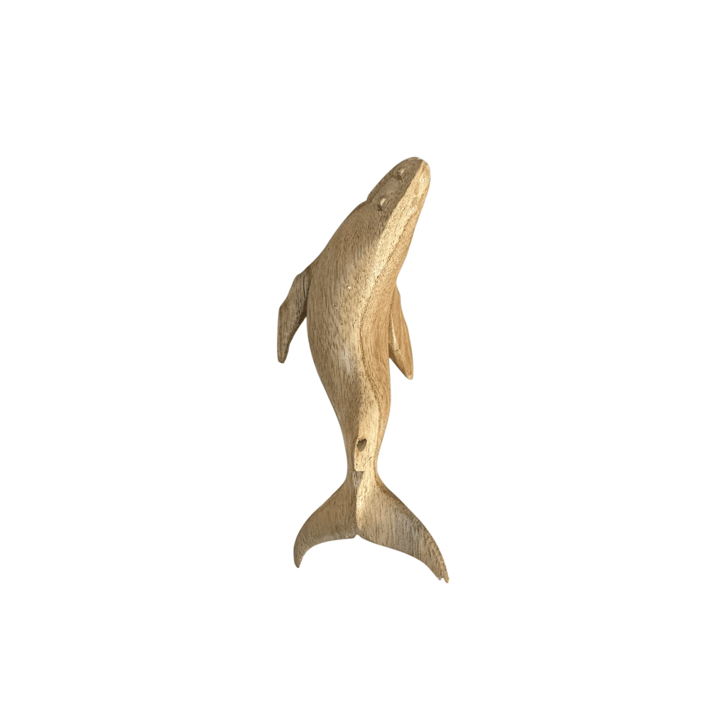 Wooden humpback whale whistle noise maker by Music Frog Co