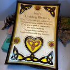 Wooden Irish Wedding Blessing Wall Plaque Gifts La Vie Bien Wooden Irish Wedding Blessing Wall Plaque