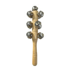 Wooden Jingle Stick – Montessori Rhythm Instrument for Kids’ Music Learning by Music Frog Co