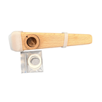 Wooden Kazoo – Handcrafted Hum Sound Toy for Kids & Adults – Natural Musical Fun Instrument by Music Frog Co
