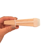 Wooden Kazoo – Handcrafted Hum Sound Toy for Kids & Adults – Natural Musical Fun Instrument by Music Frog Co