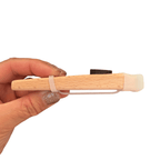Wooden Kazoo – Handcrafted Hum Sound Toy for Kids & Adults – Natural Musical Fun Instrument by Music Frog Co