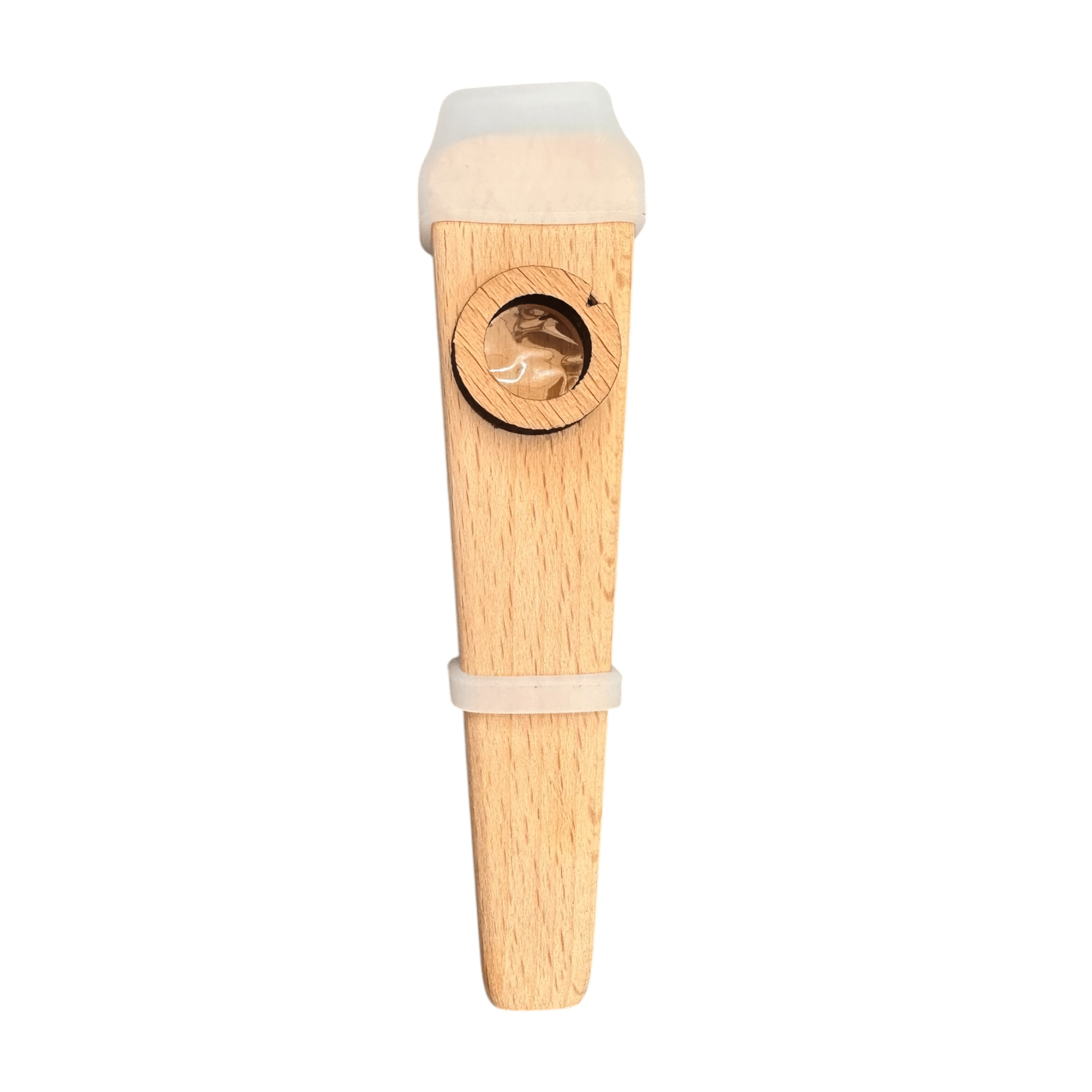 Wooden Kazoo – Handcrafted Hum Sound Toy for Kids & Adults – Natural Musical Fun Instrument by Music Frog Co