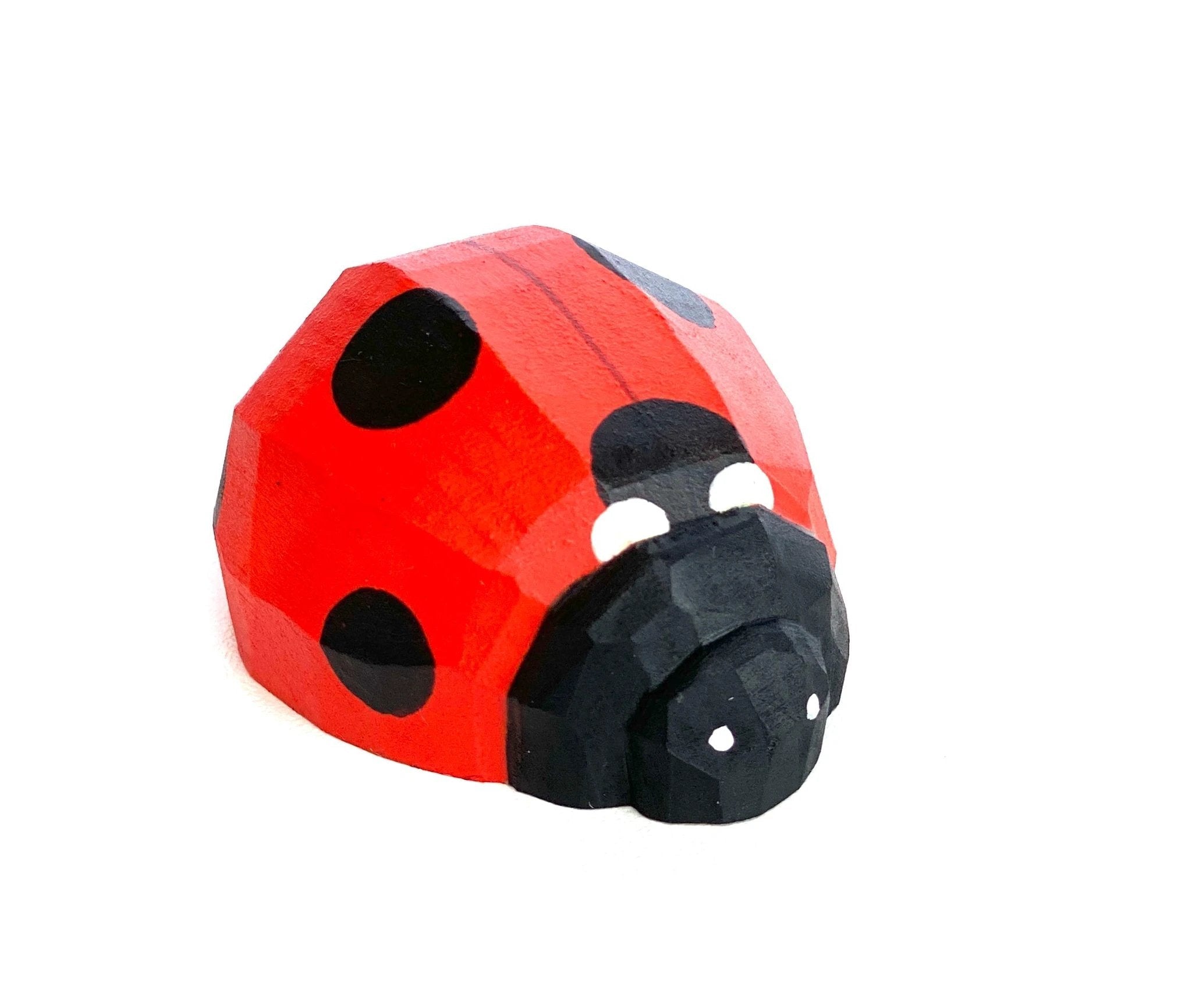 Wooden Ladybug Toy by PoppyBabyCo