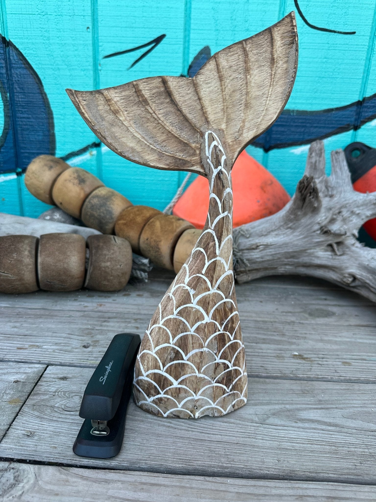 Wooden Mermaid Whale Tails La Vie Bien Wooden Mermaid Whale Tails