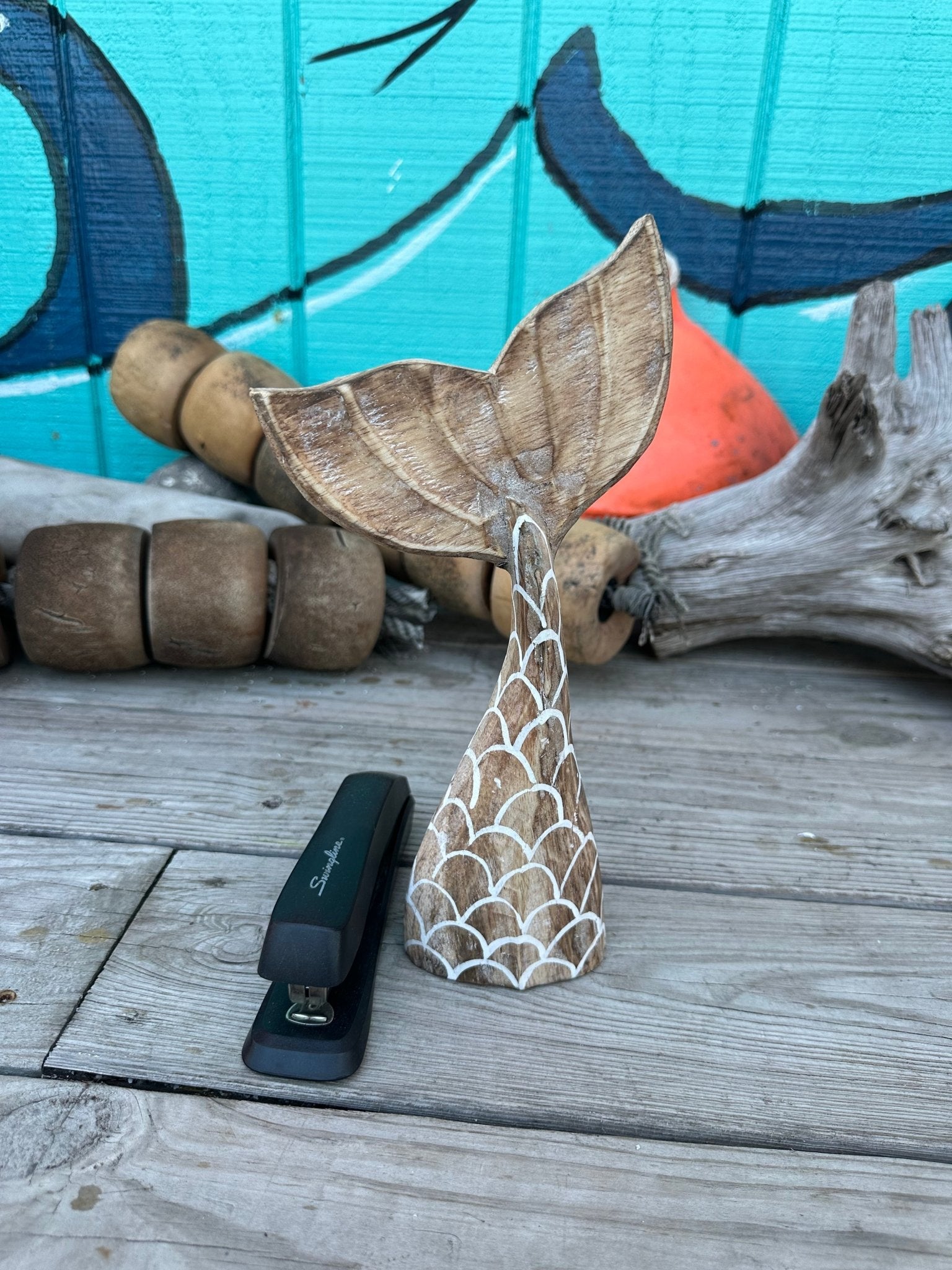 Wooden Mermaid Whale Tails La Vie Bien Wooden Mermaid Whale Tails
