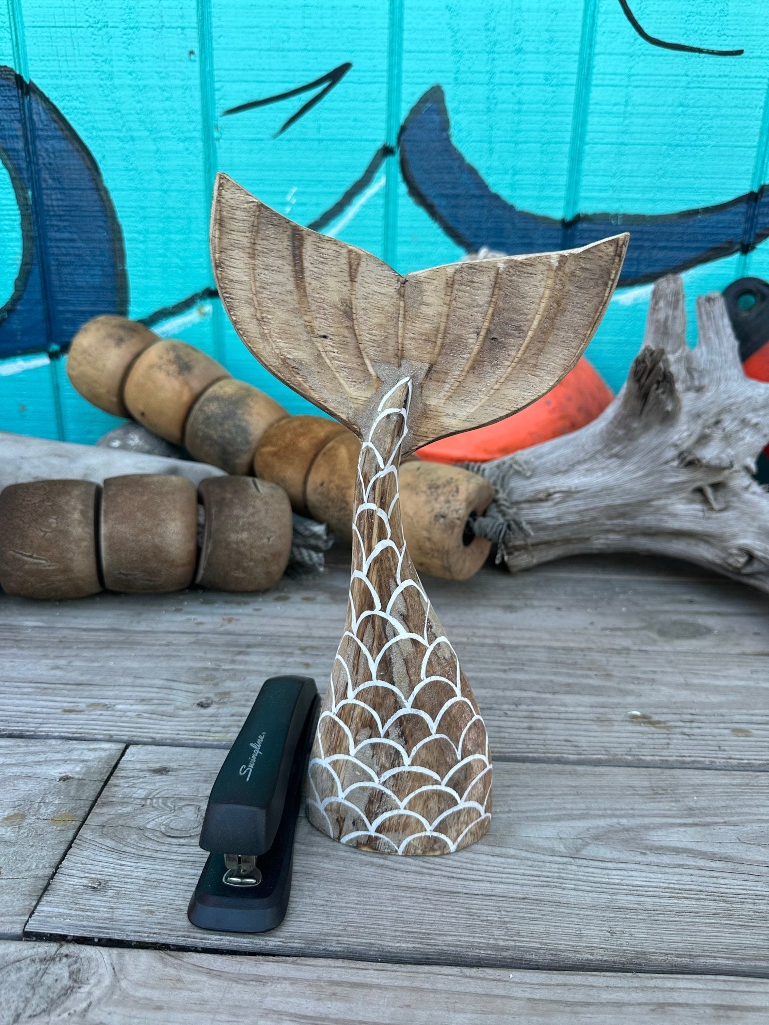 Wooden Mermaid Whale Tails La Vie Bien Wooden Mermaid Whale Tails