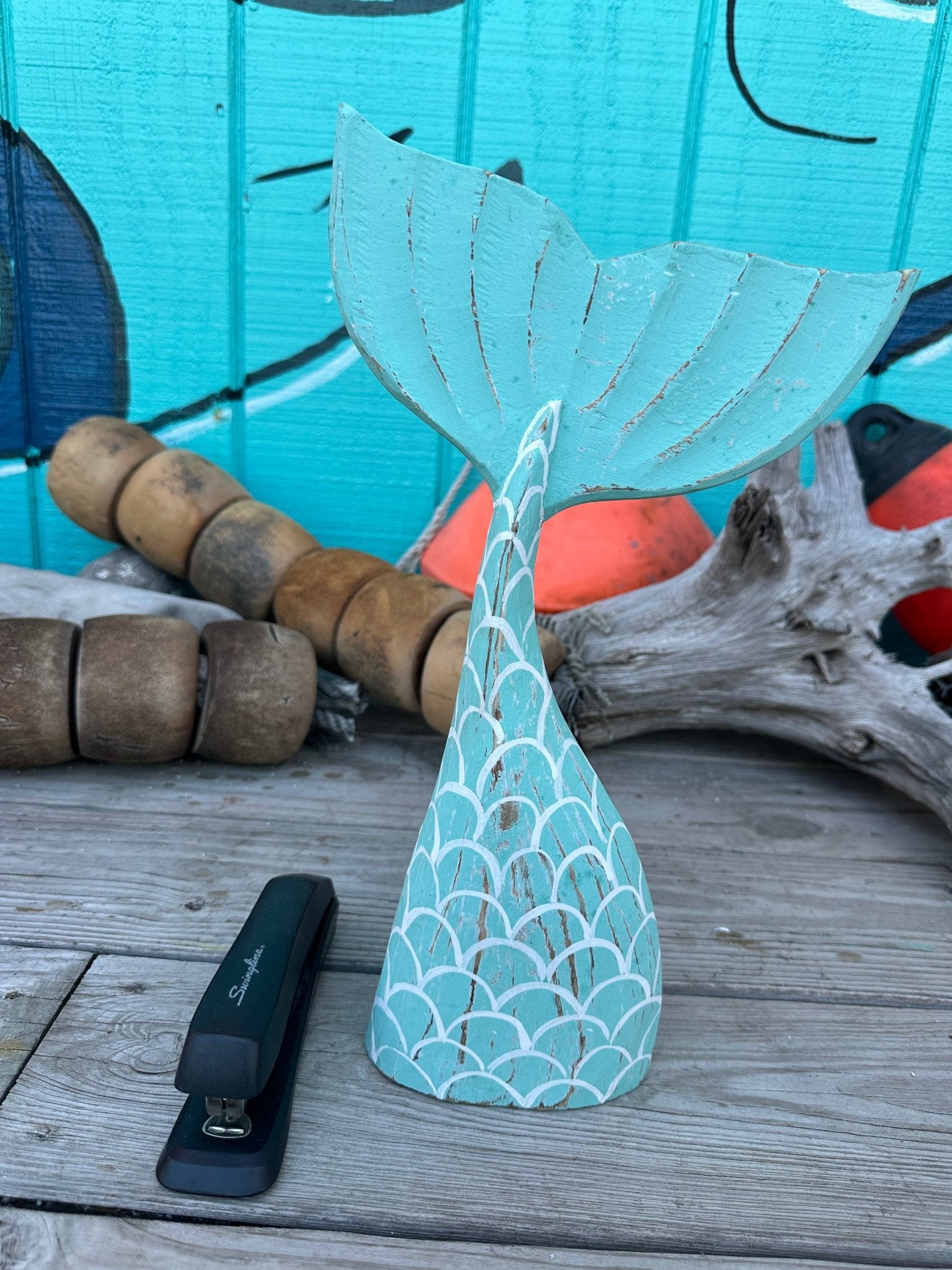 Wooden Mermaid Whale Tails La Vie Bien Wooden Mermaid Whale Tails