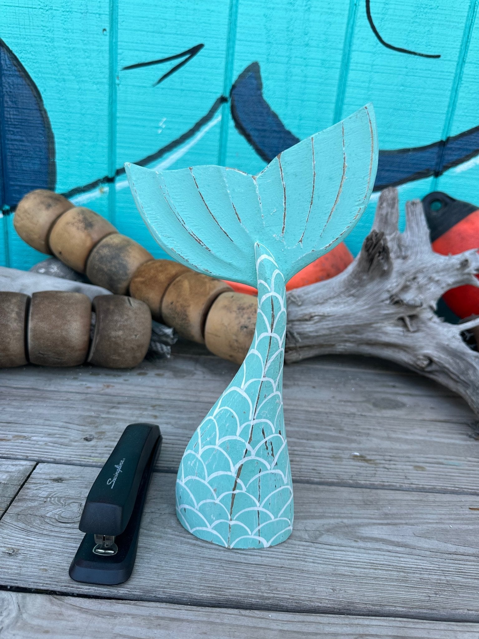 Wooden Mermaid Whale Tails La Vie Bien Wooden Mermaid Whale Tails
