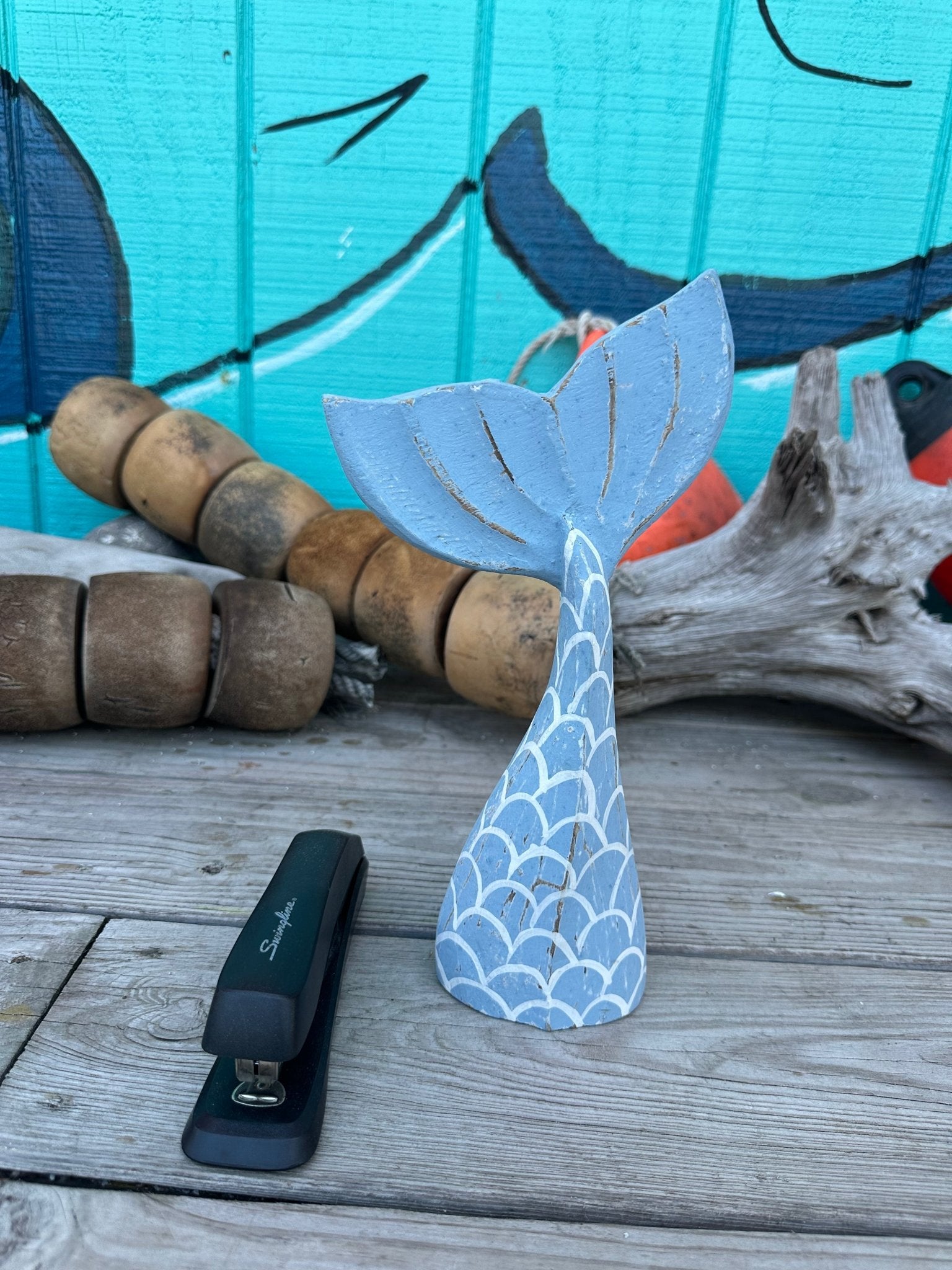 Wooden Mermaid Whale Tails La Vie Bien Wooden Mermaid Whale Tails