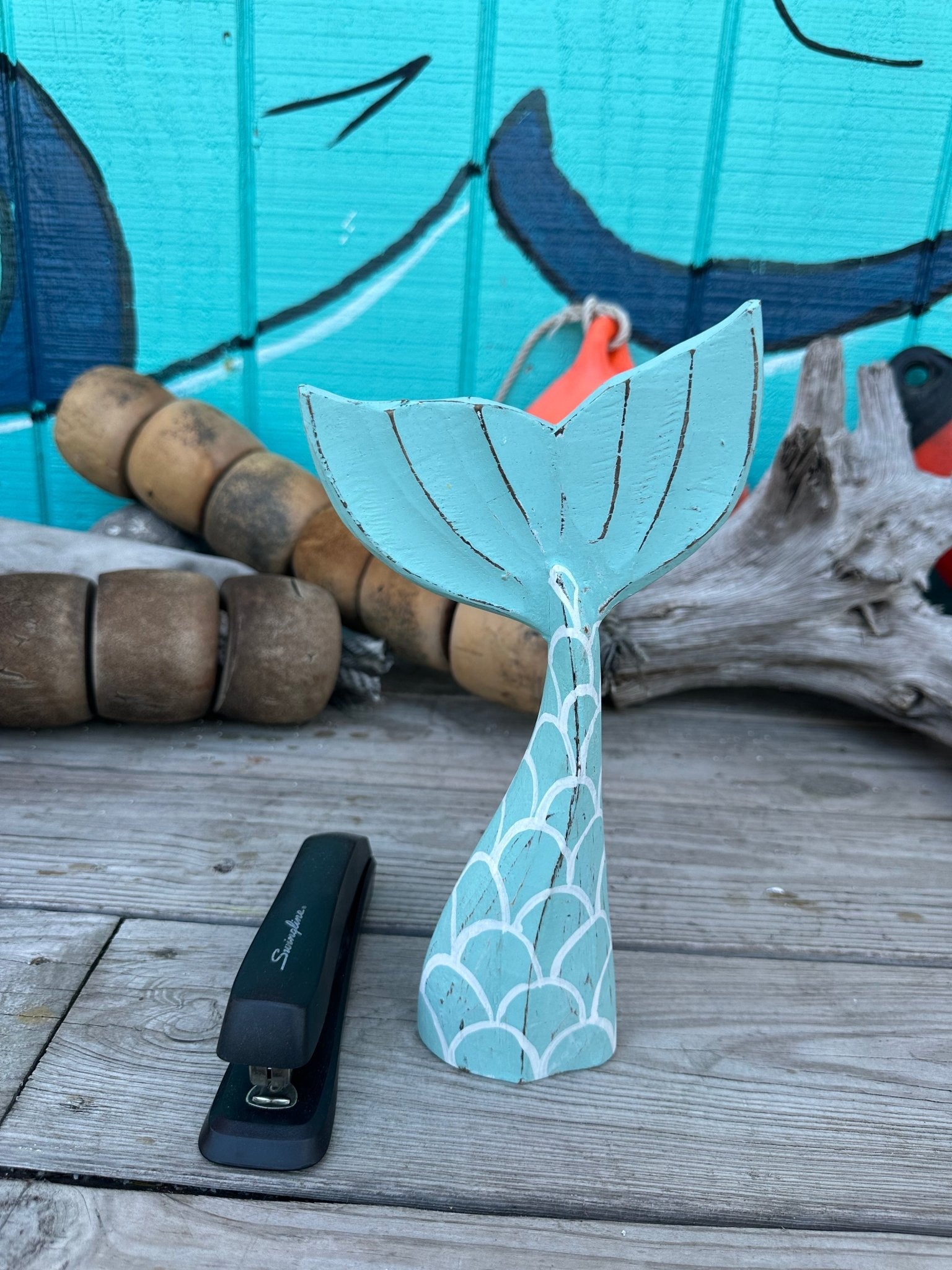 Wooden Mermaid Whale Tails La Vie Bien Wooden Mermaid Whale Tails