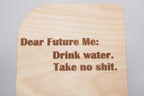 Wooden Message Board with Clip Home Decor La Vie Bien Wooden Message Board with Clip