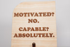 Wooden Message Board with Clip Home Decor La Vie Bien Wooden Message Board with Clip