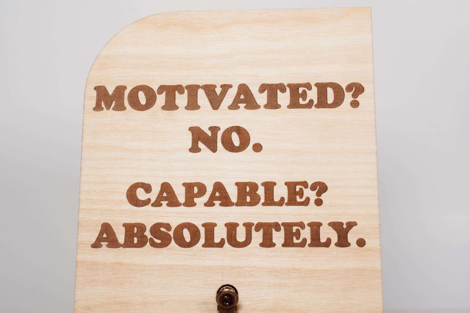 Wooden Message Board with Clip Home Decor La Vie Bien Wooden Message Board with Clip