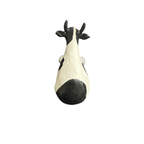 Wooden Minimal Cow Shelf Figurine Decoration by Music Frog Co