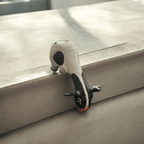 Wooden Minimal Cow Shelf Figurine Decoration by Music Frog Co