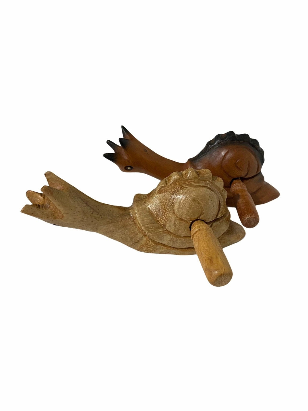 Wooden Musical Snail Percussion Instrument by Music Frog Co