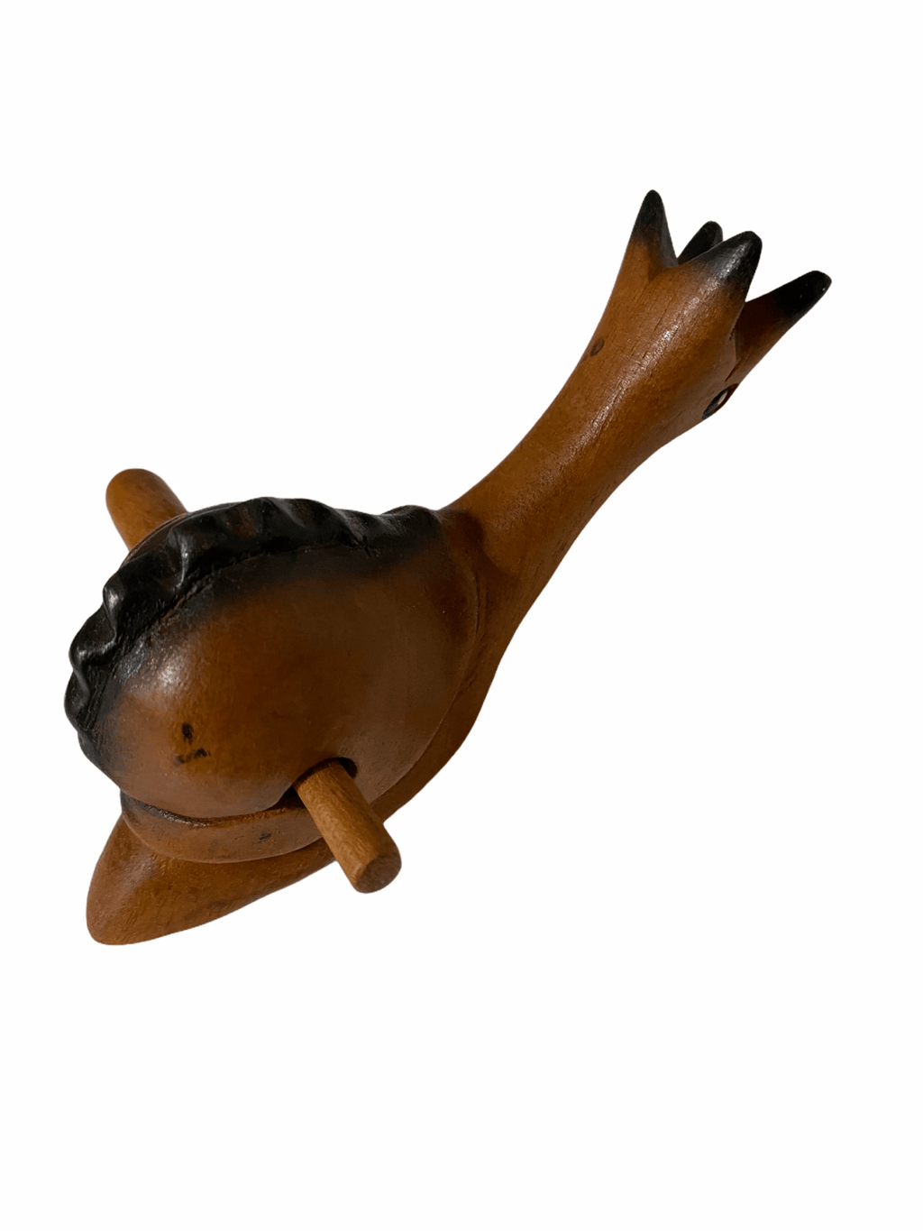 Wooden Musical Snail Percussion Instrument by Music Frog Co