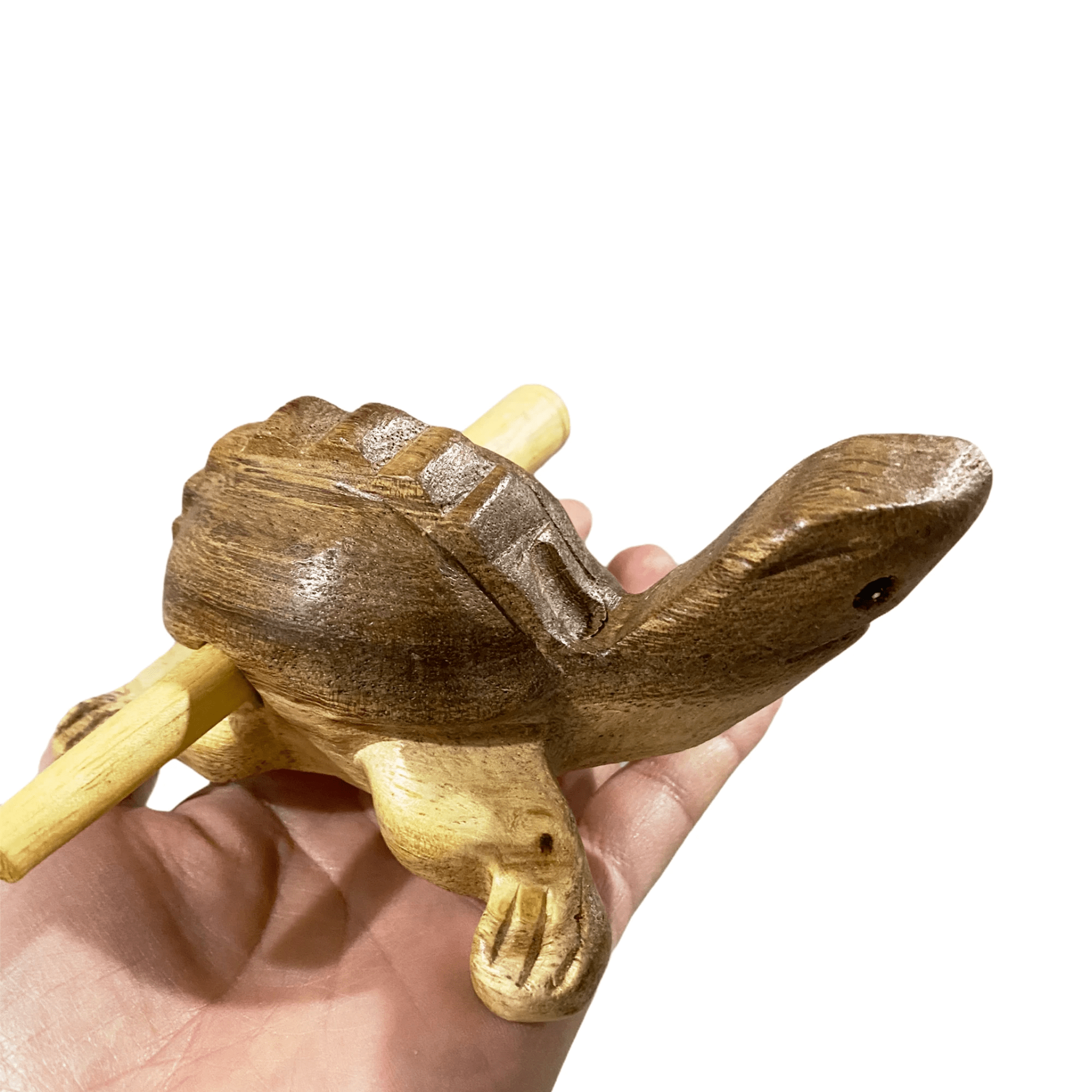 wooden-musical-turtle-percussion-instrument by Music Frog Co