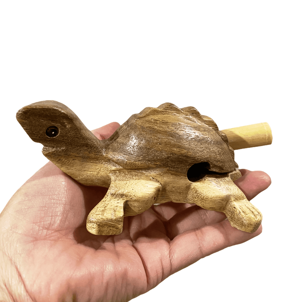 wooden-musical-turtle-percussion-instrument by Music Frog Co