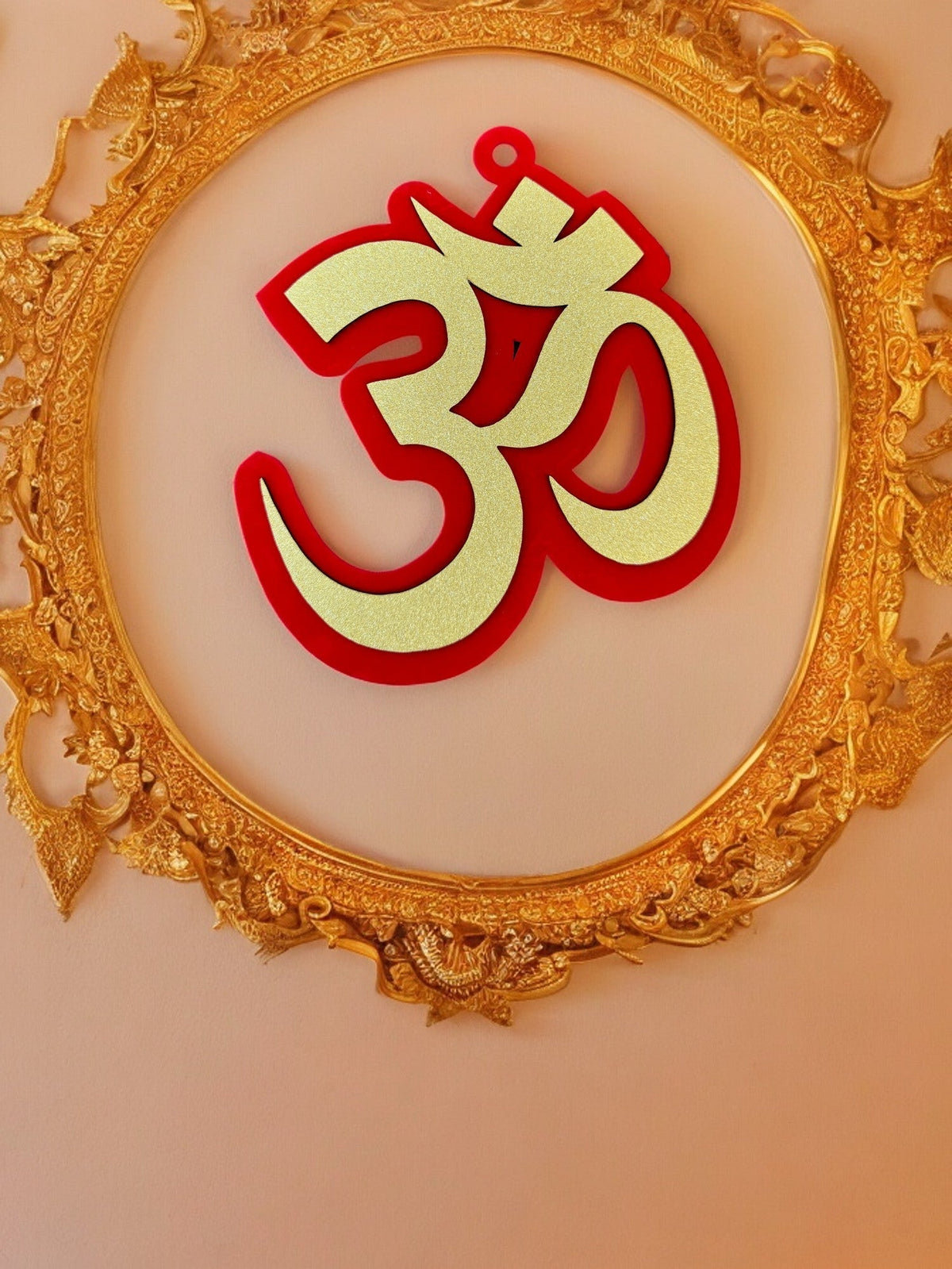 Wooden OM Cutouts Festive Decor La Vie Bien Wooden OM Cutouts