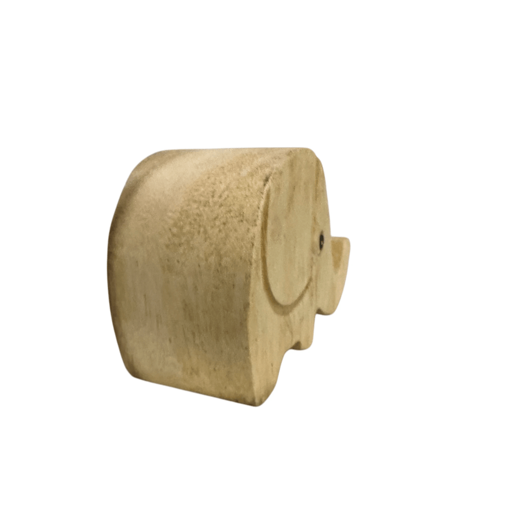 Wooden Phone Holder Elephant by Music Frog Co