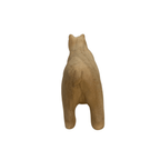 Wooden Polar Bear decoration figurine by Music Frog Co