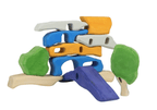 Wooden puzzle house "Summer House" by PoppyBabyCo
