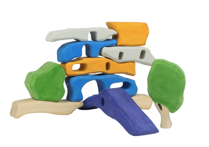 Wooden puzzle house "Summer House" by PoppyBabyCo