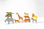 Wooden Safari Animals by PoppyBabyCo