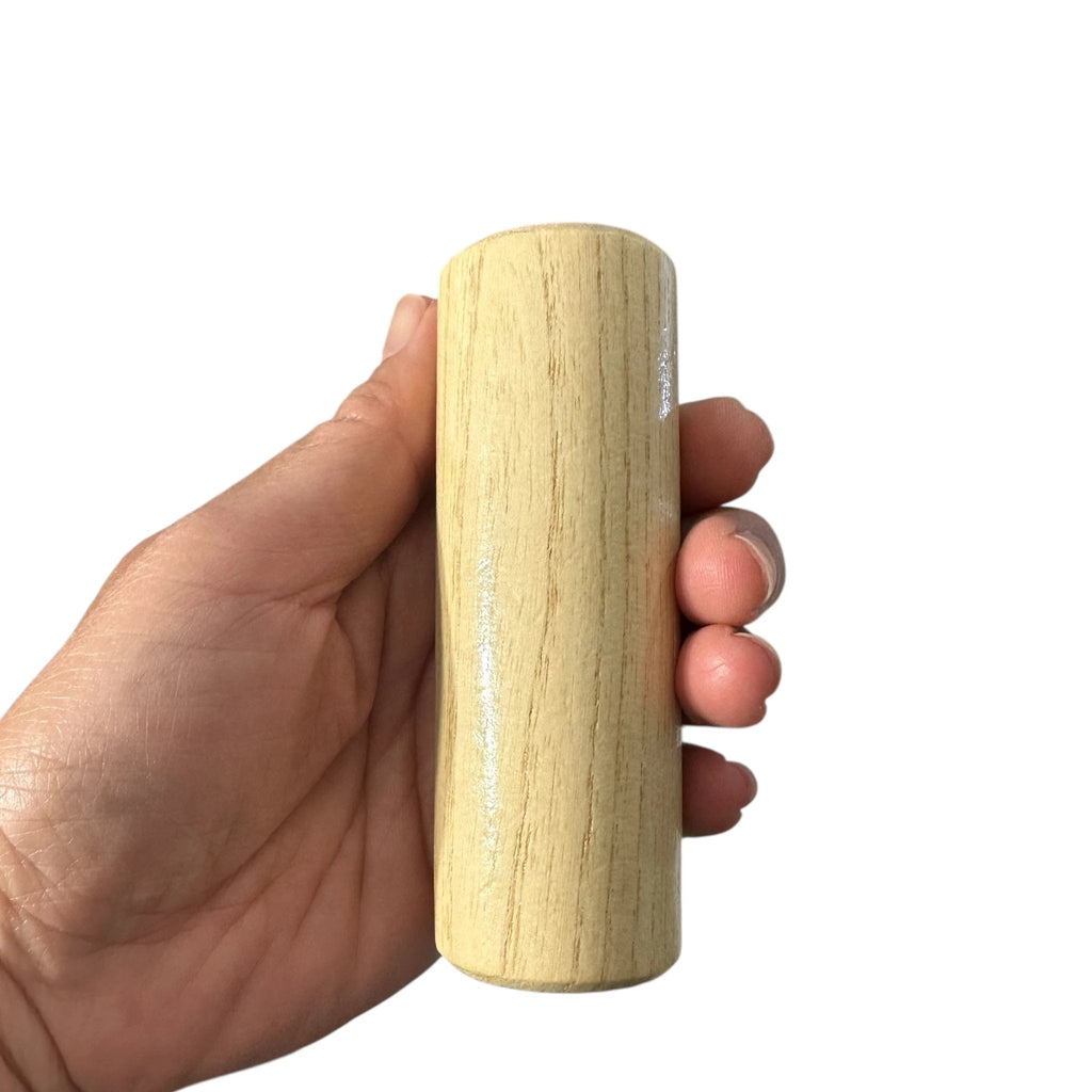 wooden-sand-tube-natural-percussion-instrument by Music Frog Co