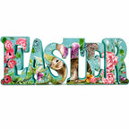 Wooden Sign Letters "Easter" Table Centerpiece 12.5 Inches Easter > Figurines La Vie Bien Wooden Sign Letters "Easter" Table Centerpiece 12.5 Inches
