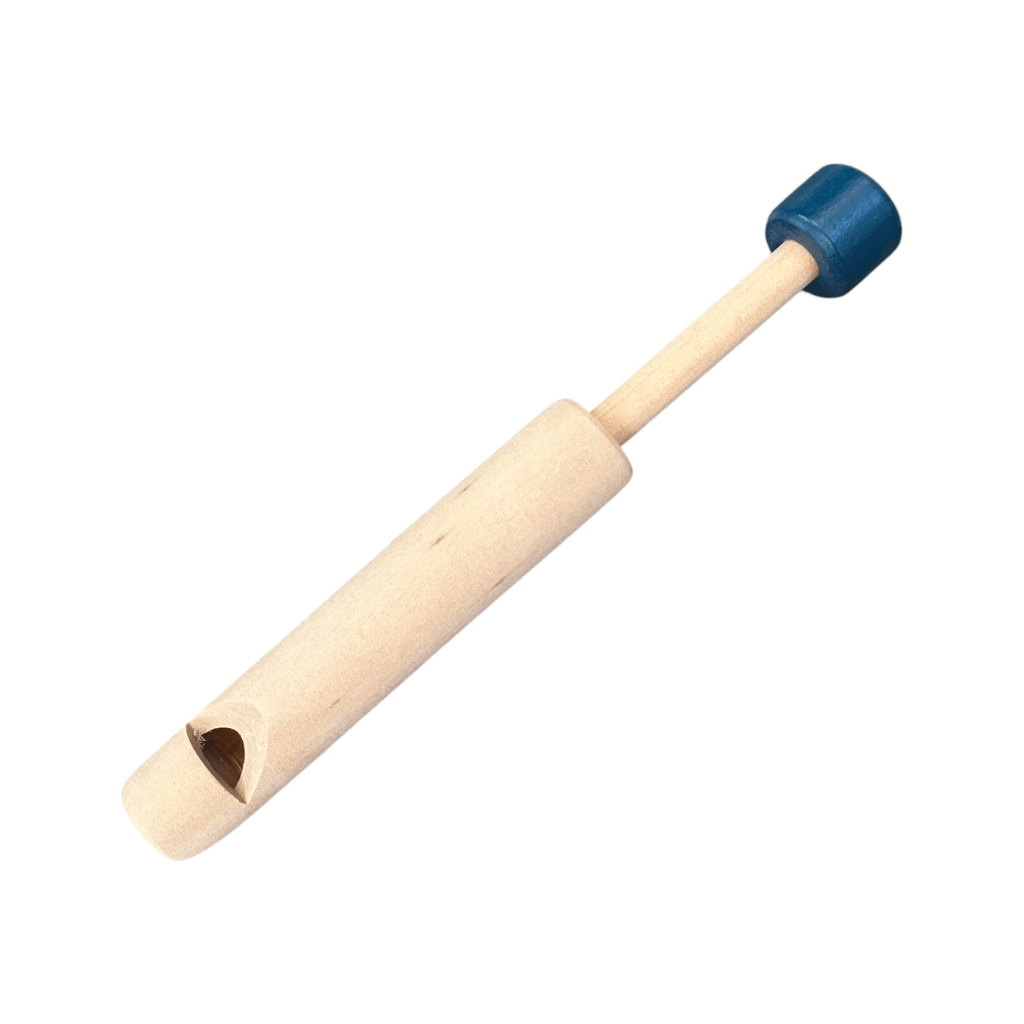 Wooden Slide Whistle – Classic Musical Toy with Adjustable Pitch – Natural Wood Instrument for Kids, Play, and Sound Effects by Music Frog Co
