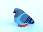 Wooden Small Dove Figurine by PoppyBabyCo