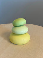 Wooden Stacking Pebbles by PoppyBabyCo