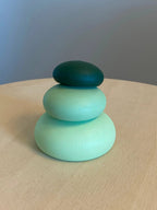 Wooden Stacking Pebbles by PoppyBabyCo
