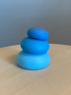 Wooden Stacking Pebbles by PoppyBabyCo