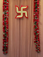 Wooden Swastika Cutouts Festive Decor La Vie Bien Wooden Swastika Cutouts