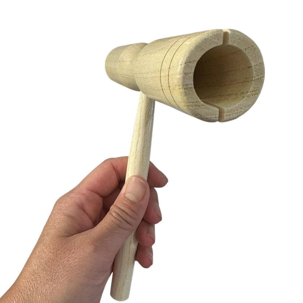 Wooden Tone Block – Montessori-Inspired Music Learning Tool for Kids & Activities by Music Frog Co
