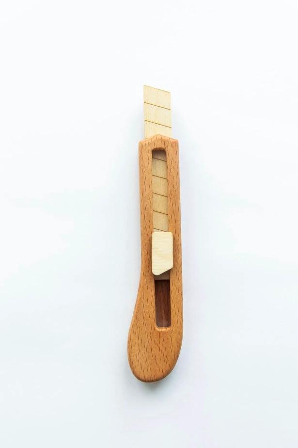 Wooden Tool Kit For Toddlers by PoppyBabyCo