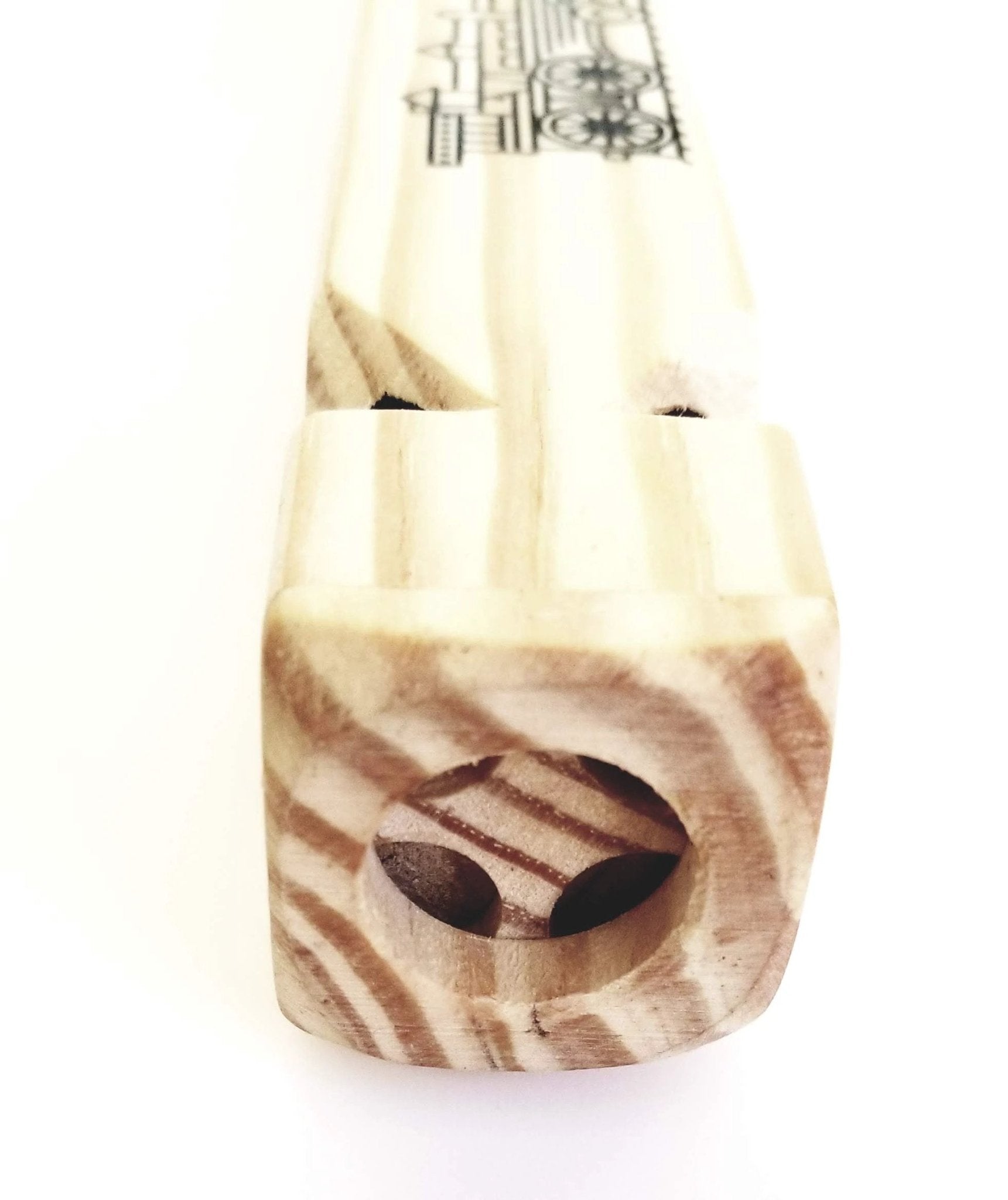 Wooden Train Whistle by Music Frog Co
