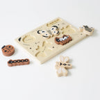 Wooden Tray Puzzle - Bugs Puzzle La Vie Bien Wooden Tray Puzzle - Bugs