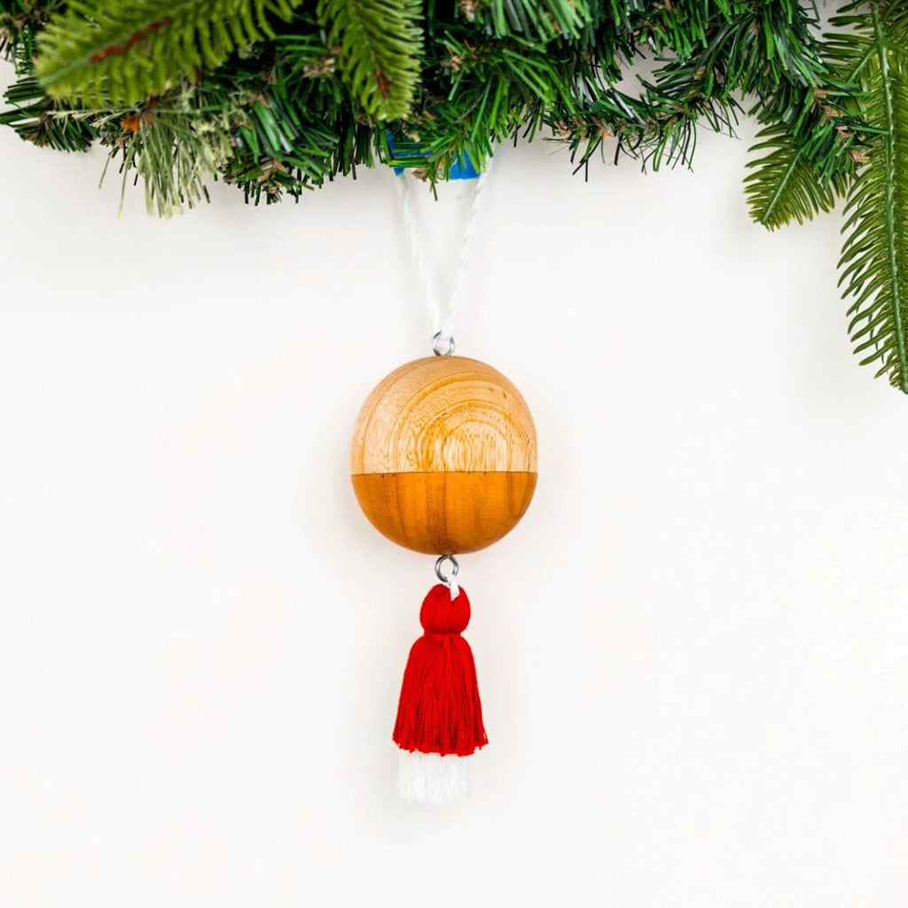 Wooden Ball Ornament by Upavim Crafts
