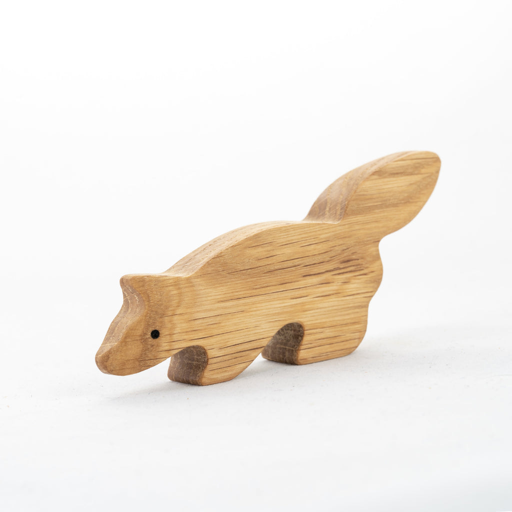 Natural Wooden Forest Animals set of 9