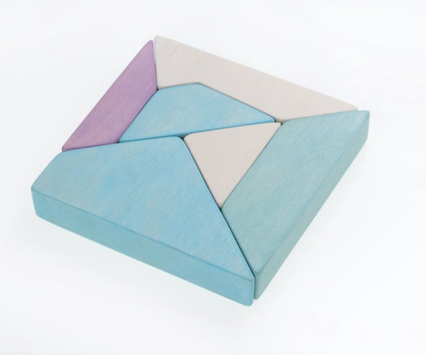 Wooden stacking blocks Iceberg puzzle