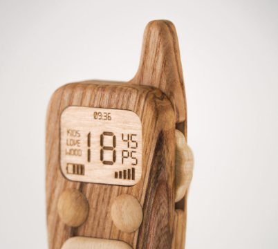 Wooden Walkie Talkies for Kids
