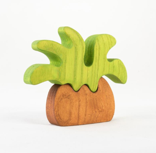 Handmade Wooden Palm Tree for Play