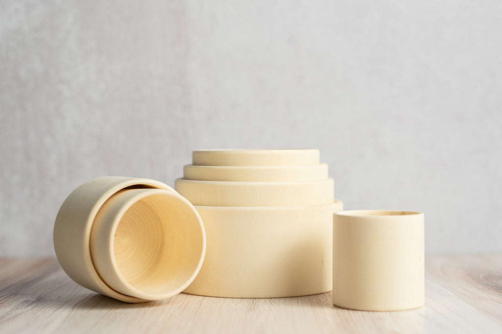 Wooden Nesting Bowls